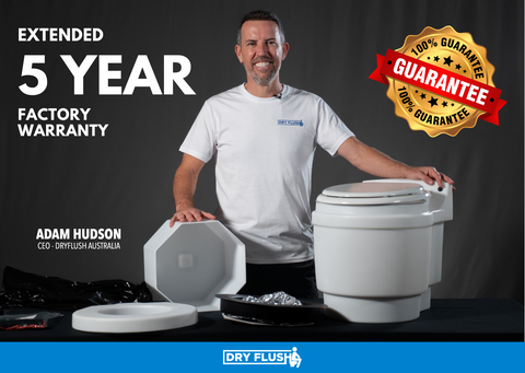 Laveo DryFlush 5-Year Extended Warranty - Dryflush Australia