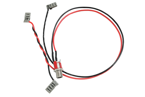 Power Jack Plug with Wire Assembly