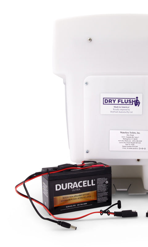 Rechargeable Battery for Laveo DryFlush Portable Toilet