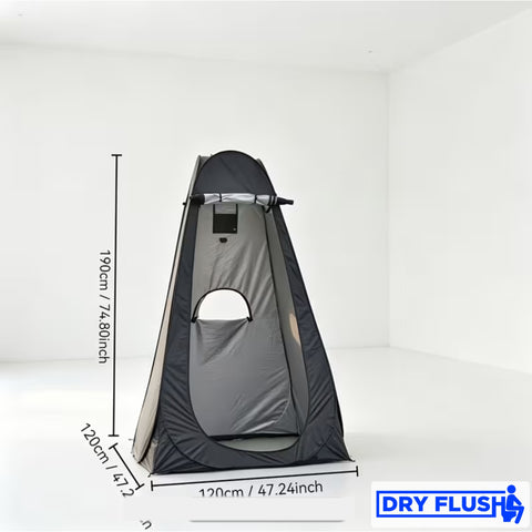 DryFlush Pop-Up Privacy Tent