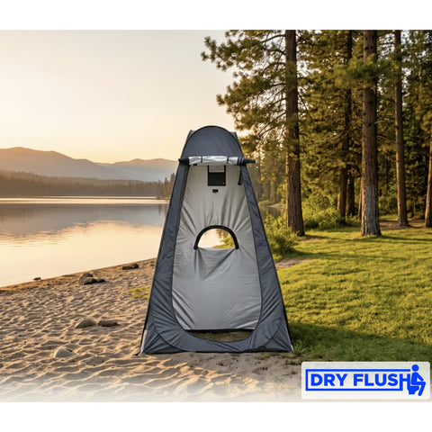 DryFlush Pop-Up Privacy Tent