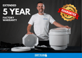 Laveo DryFlush 5-Year Extended Warranty - DryFlush Australia