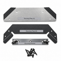 Laveo DryFlush floor mounting kit with mounting plates, bracket and screws