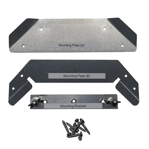 Laveo DryFlush floor mounting plates, bracket and screws